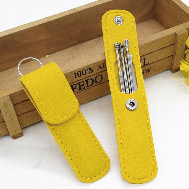 KIT DE LIMPIEZA Y CUIDADO PARA OÍDOS CON ESTUCHE!