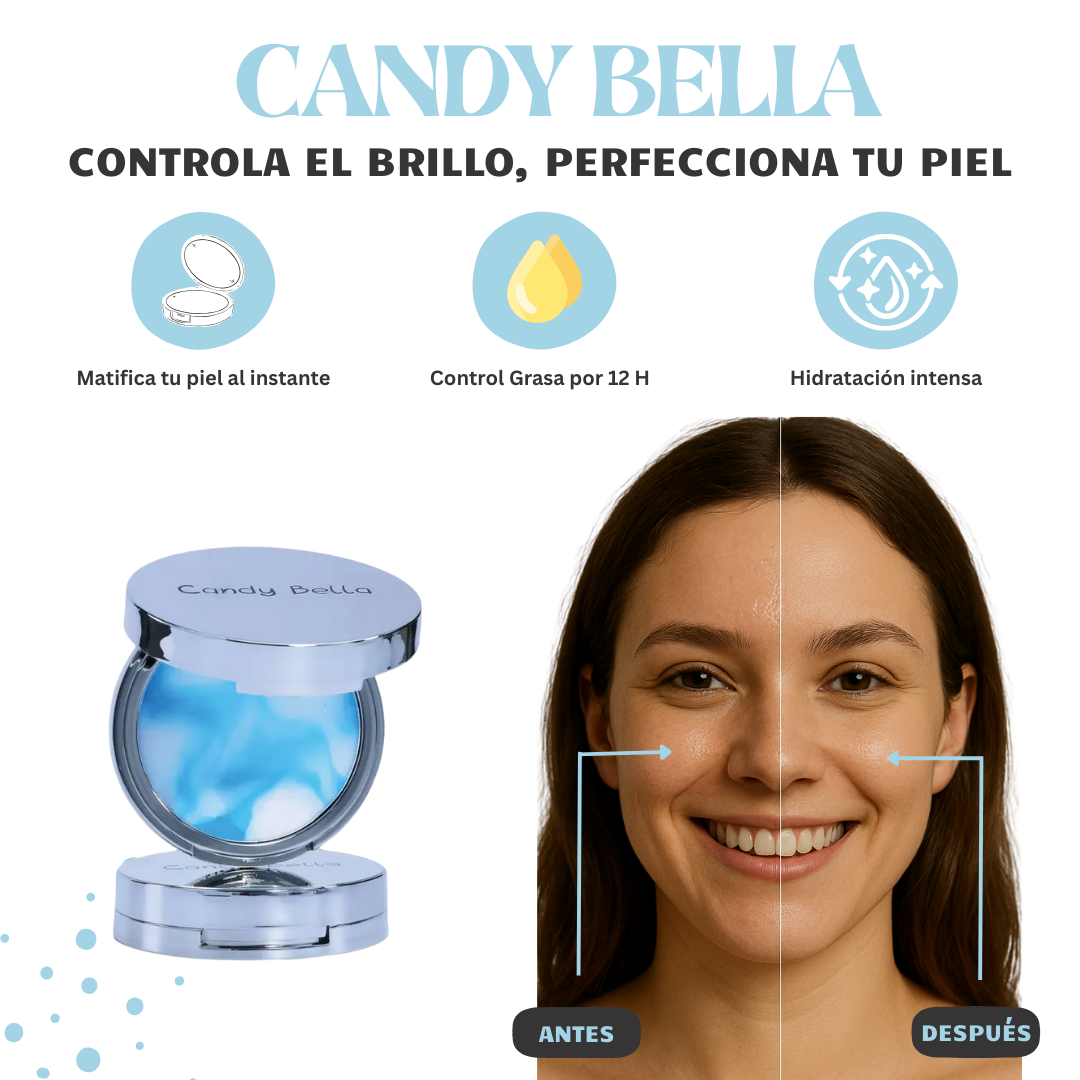 CANDY BELLA® | GEL PRENSADO CONTROL DE GRASA