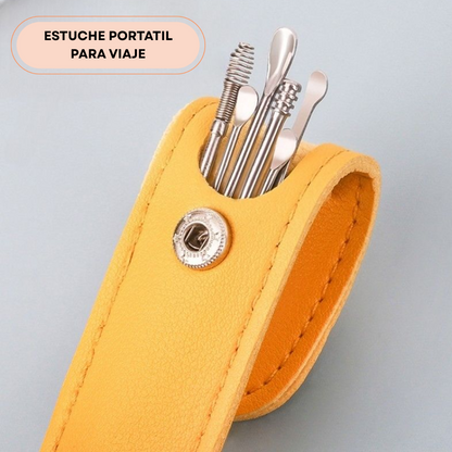 KIT DE LIMPIEZA Y CUIDADO PARA OÍDOS CON ESTUCHE!