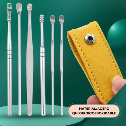 KIT DE LIMPIEZA Y CUIDADO PARA OÍDOS CON ESTUCHE!