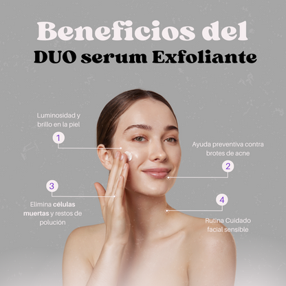 NUEVO DUO SERUM EXFOLIANTE CUIDADO FACIAL