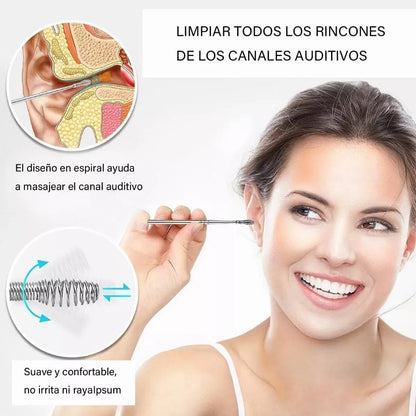 KIT DE LIMPIEZA Y CUIDADO PARA OÍDOS CON ESTUCHE!
